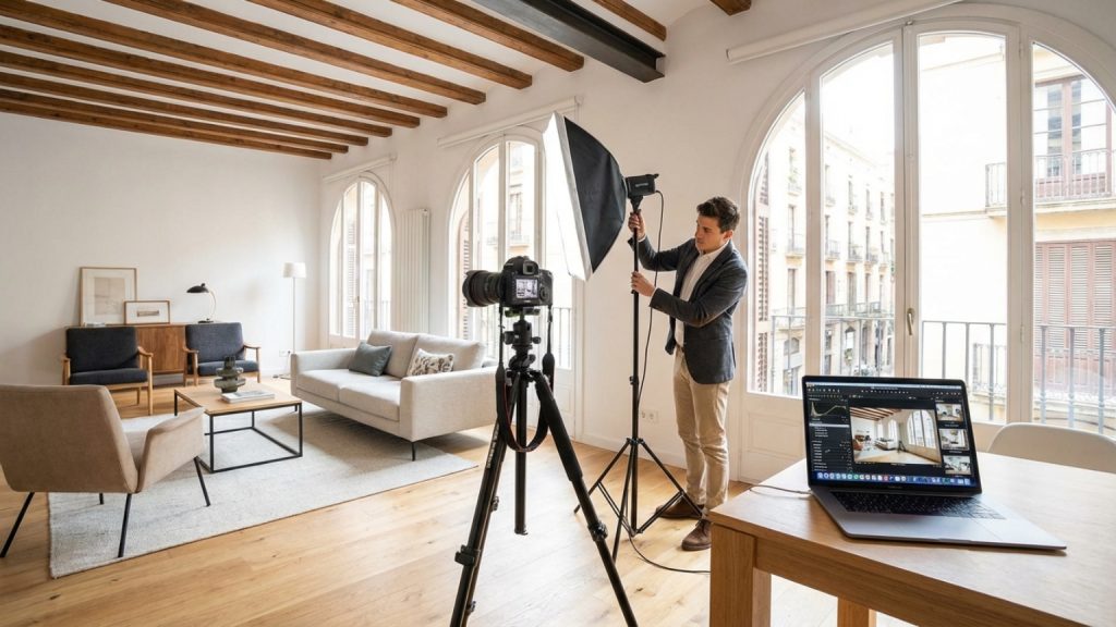 ¿Qué hace un fotógrafo inmobiliario en Cataluña?