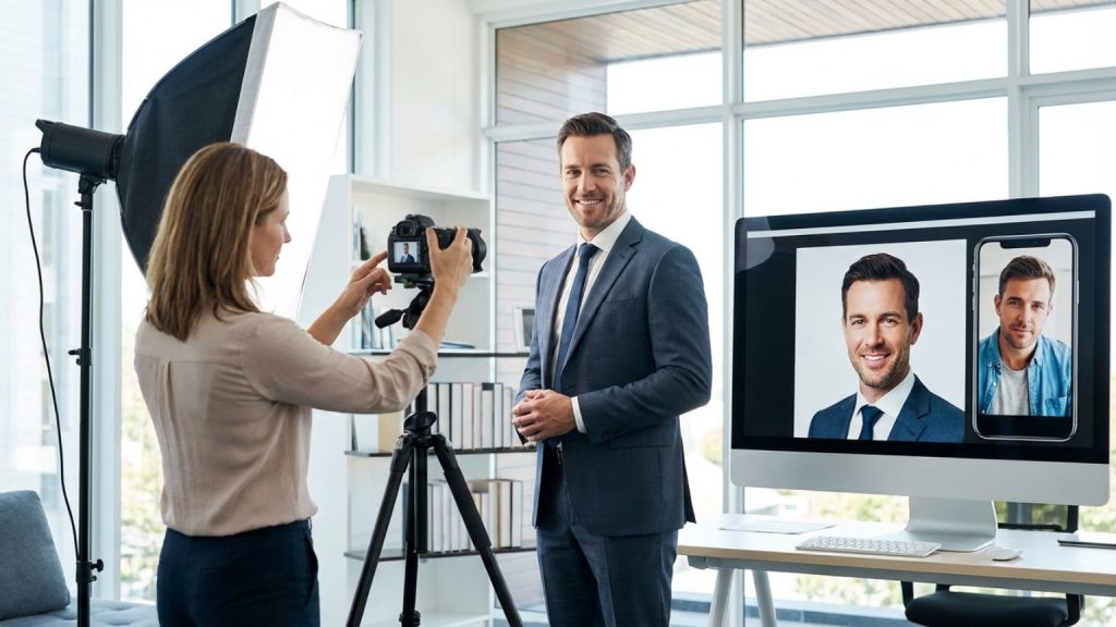 ¿Qué es un retrato corporativo profesional?