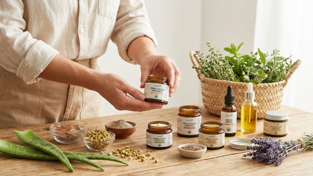 ¿Qué son los productos de cuidado facial orgánicos?