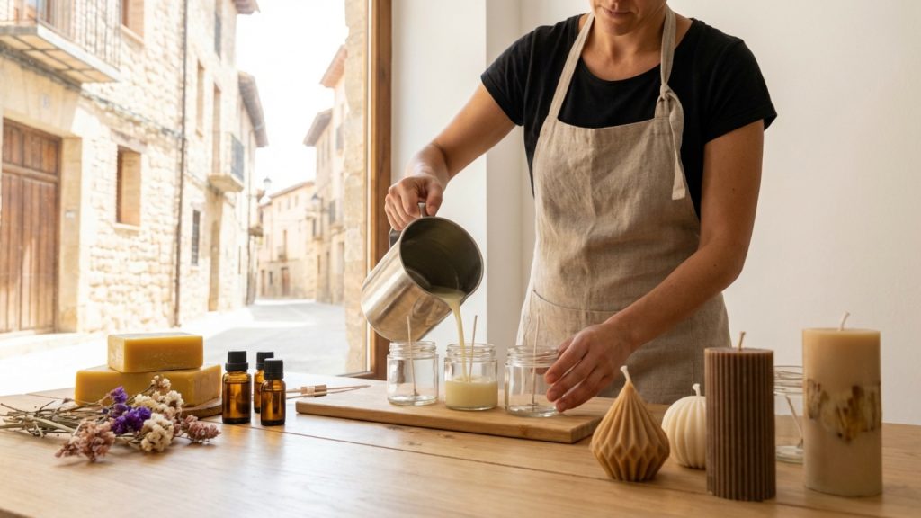 ¿Qué hace especiales a las velas hechas a mano en Borja?