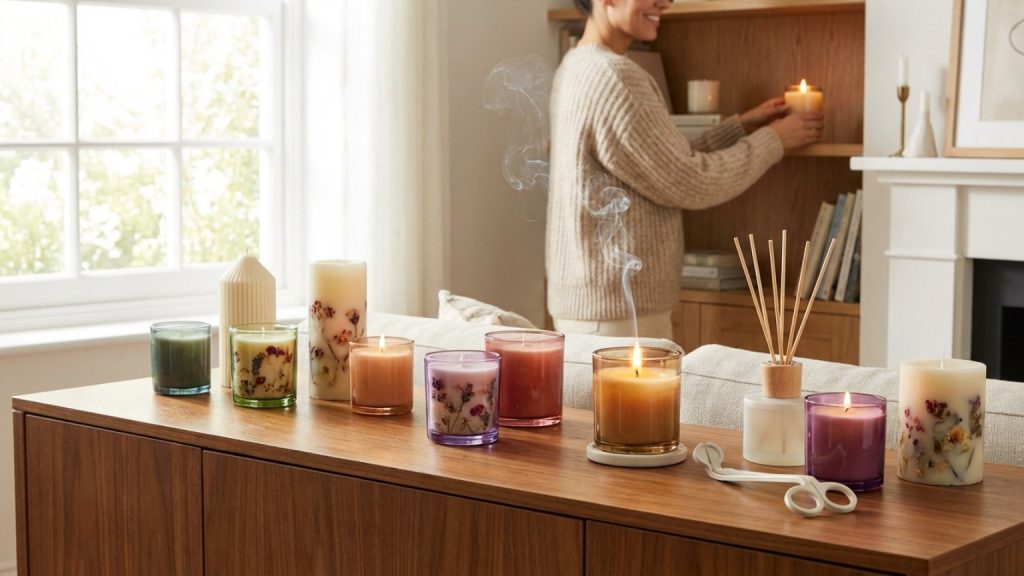 ¿Qué son las velas decorativas y perfumadas y cómo enriquecen tu hogar?