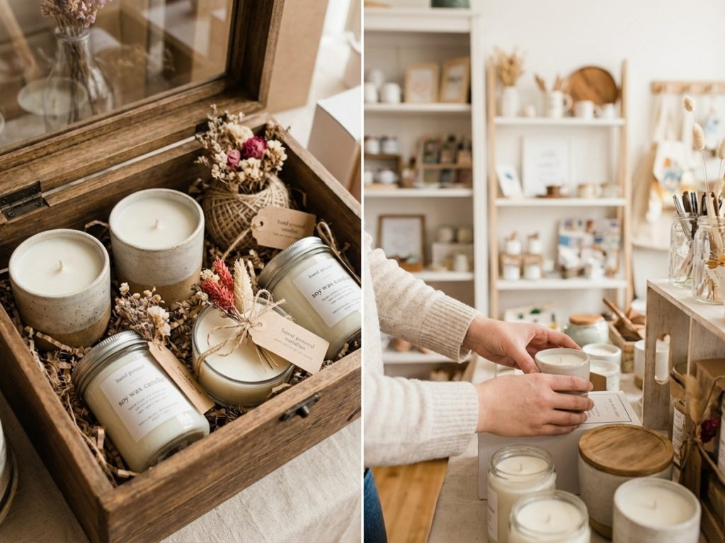 Regalos con velas artesanales que te encantarán