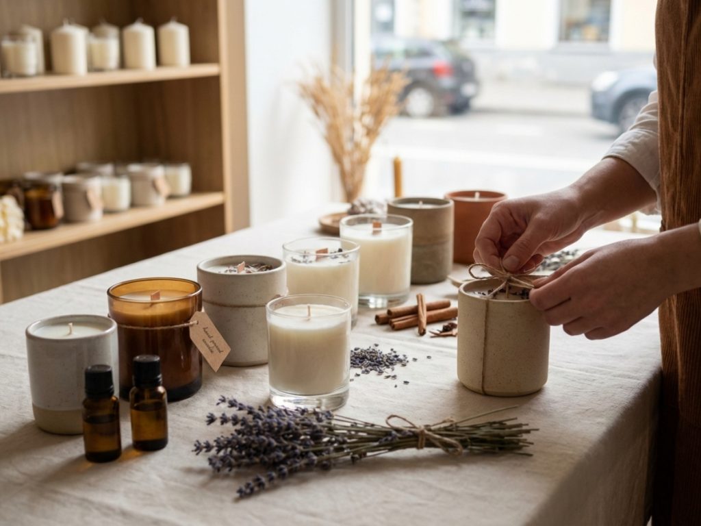 Descubre nuestras velas artesanales aromáticas únicas