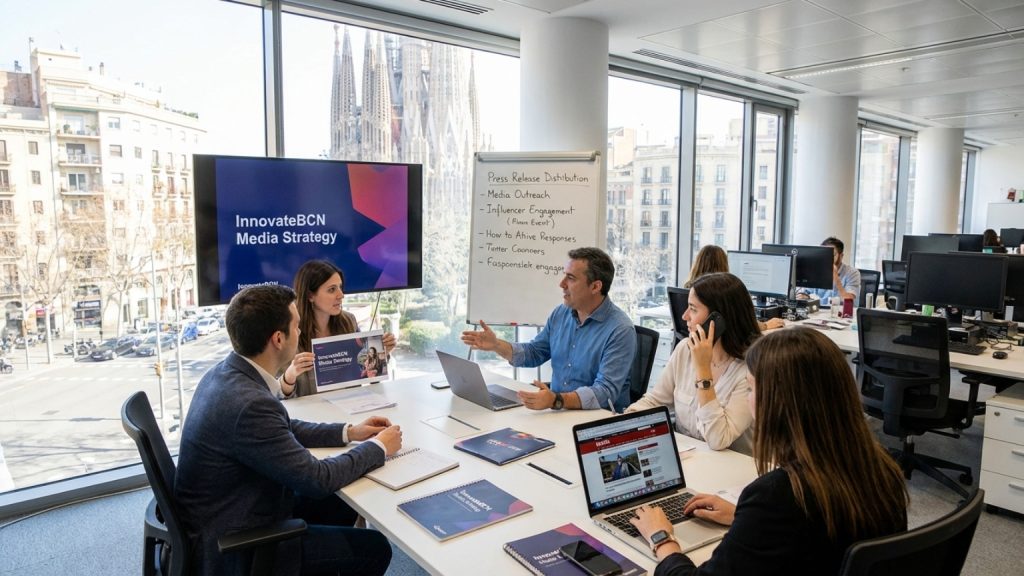 What is a public relations agency in Barcelona and what does it do