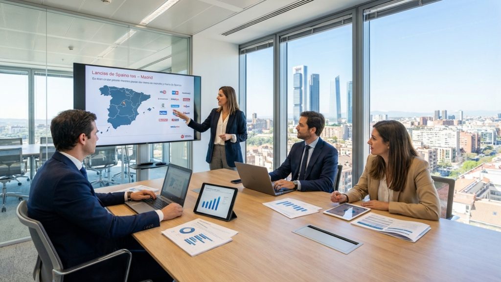 What are communication consulting services in Spain?