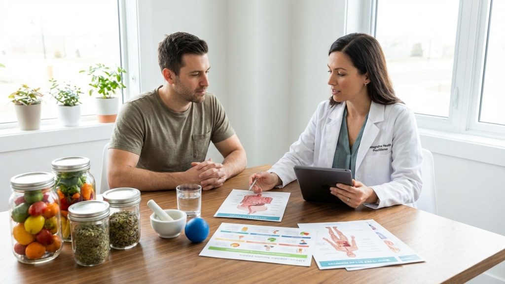 ¿Qué es la salud digestiva integrativa y cómo funciona?