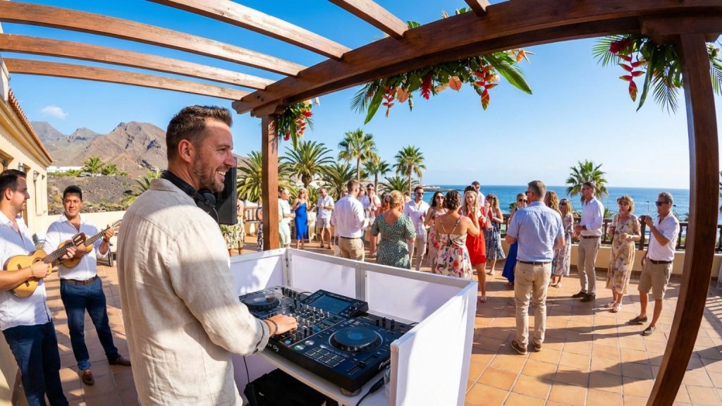 ¿Qué papel juega un dj en las bodas de Canarias?