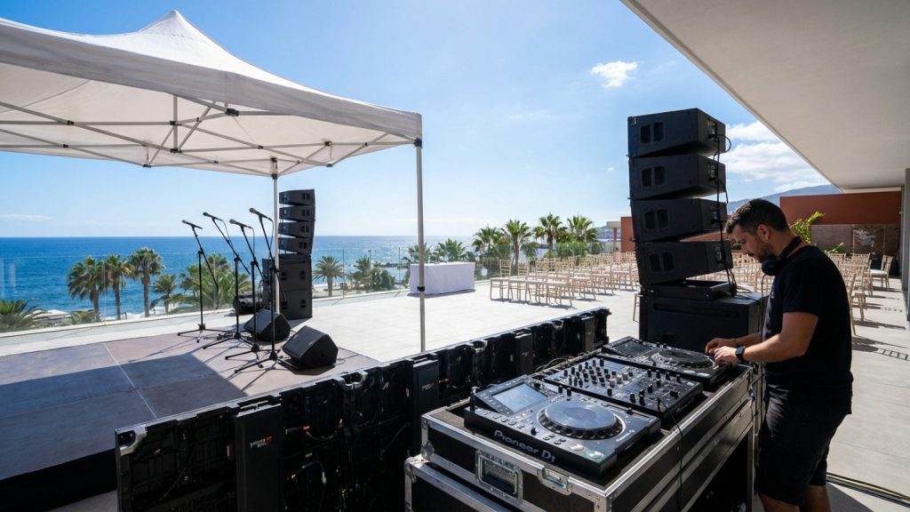 ¿Qué considerar al elegir la música para eventos en Tenerife?