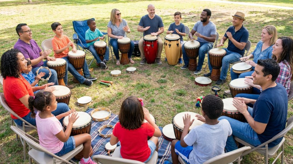 ¿Qué son los círculos de percusión y por qué son tan especiales?