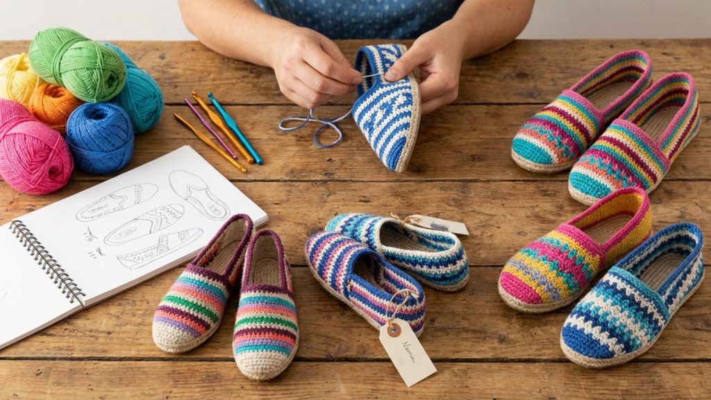 ¿Alpargatas de crochet personalizadas: Qué son y por qué te encantarán?
