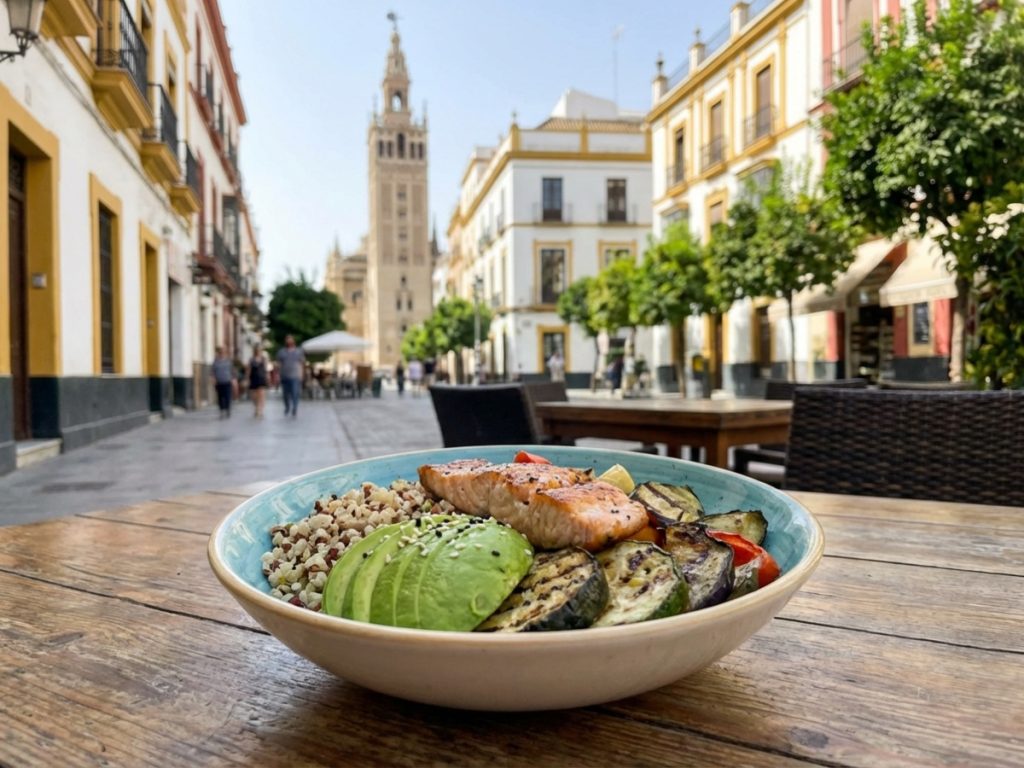 Descubre la comida sana que te espera en Sevilla