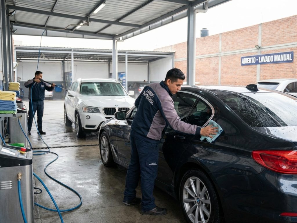 Lavado de vehículos profesional: Cuidado experto para tu coche