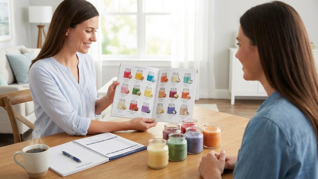 ¿Qué es la venta de velas aromáticas por catálogo y cómo funciona?