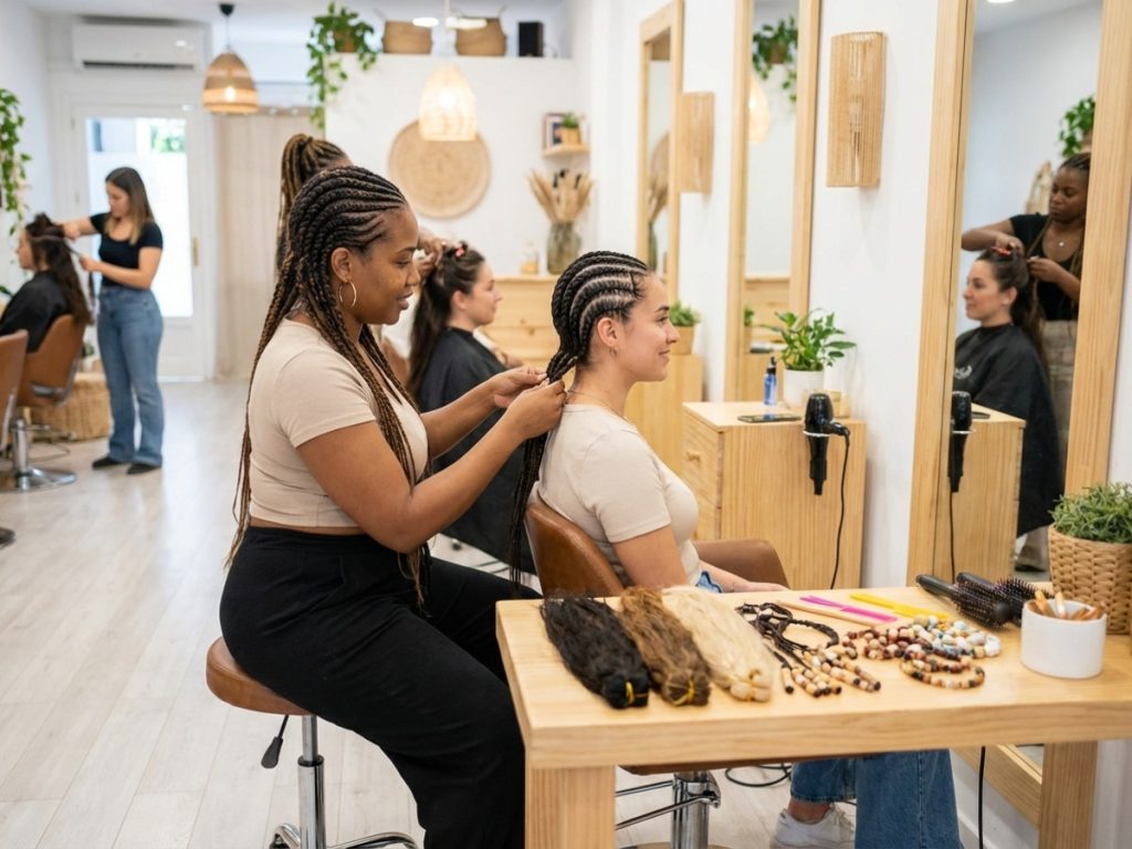 Tu salón de trenzas para un estilo único