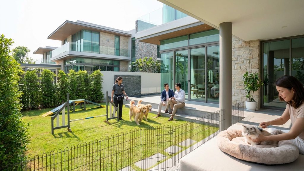 ¿Qué considerar al buscar villas de lujo para mascotas?