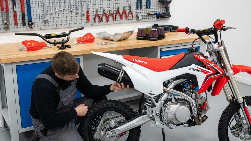 ¿Qué son los accesorios de pit bike y por qué son tan importantes?