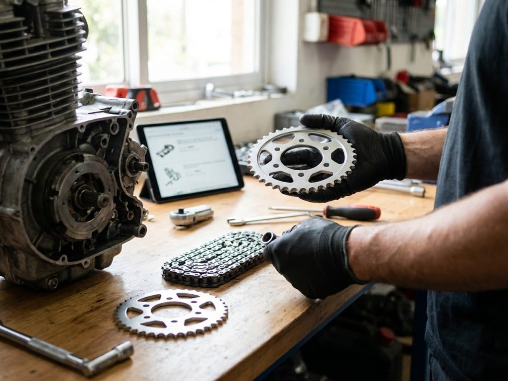 ¿Necesitas un Kit de Arrastre para tu moto?