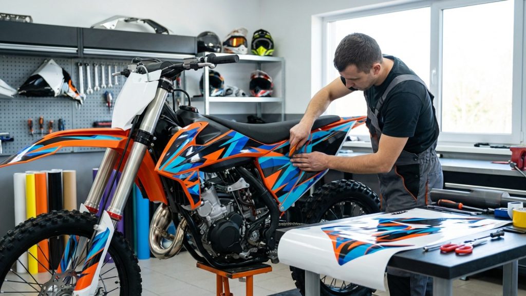 ¿Qué es el diseño de gráficos para tu moto y por qué es tan importante?