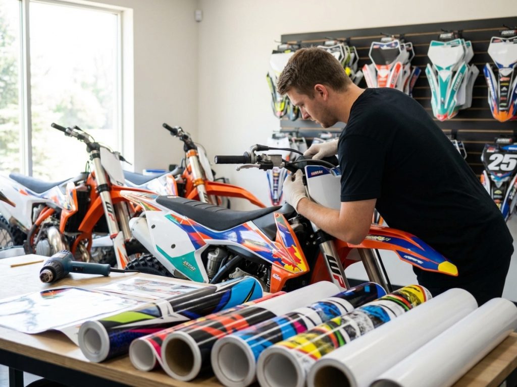 Vinilos de Motocross Personalizados para tu Moto