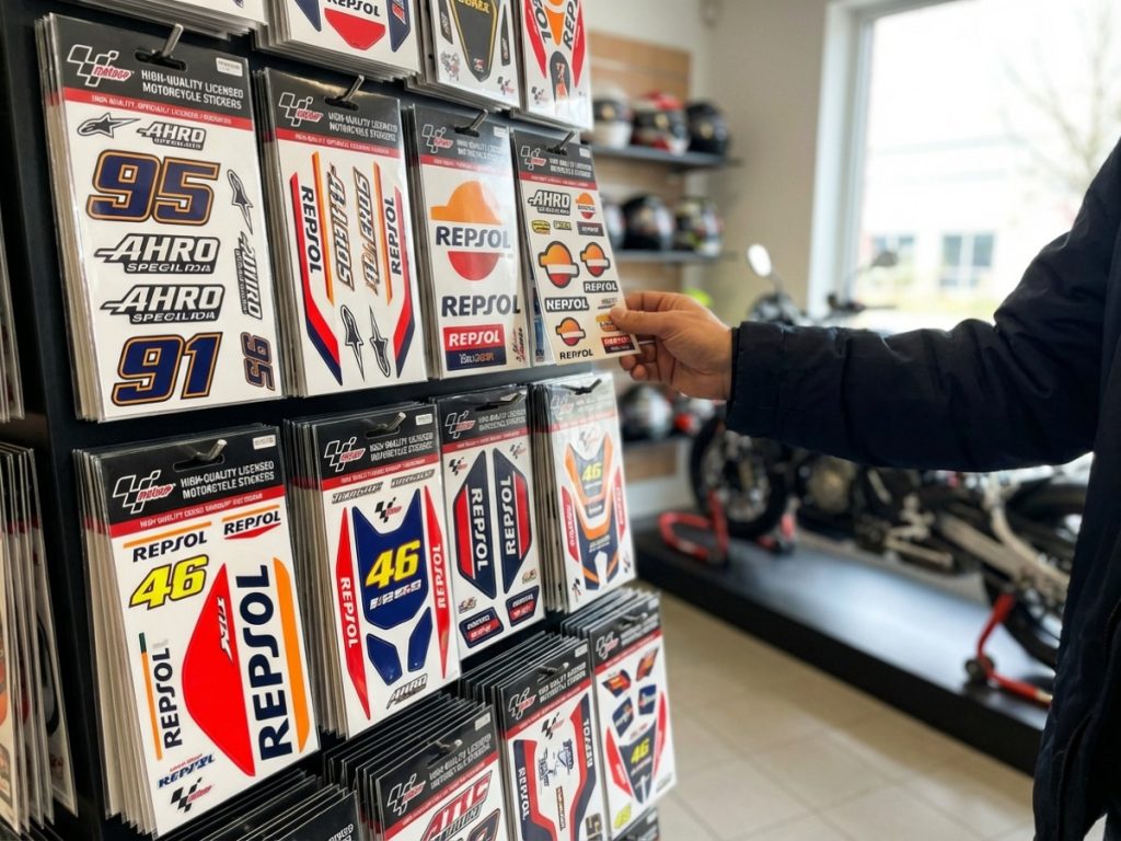 Tus Pegatinas Moto GP Personalizadas con Diseño Profesional