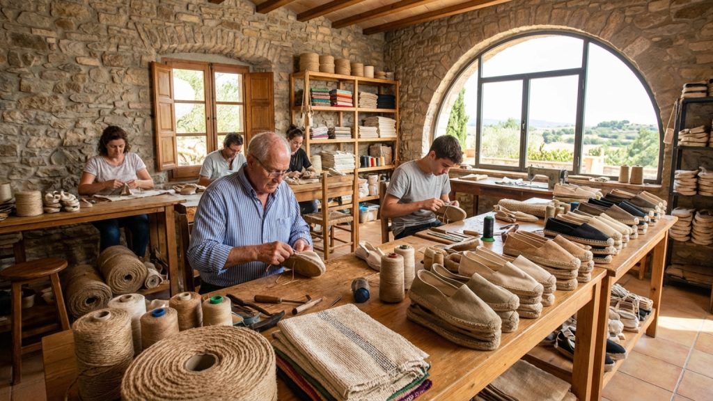 ¿Qué son las alpargatas hechas a mano en el Empordà y por qué son especiales?