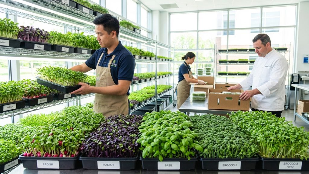 ¿Qué es un proveedor de microgreens y cuál es su importancia?