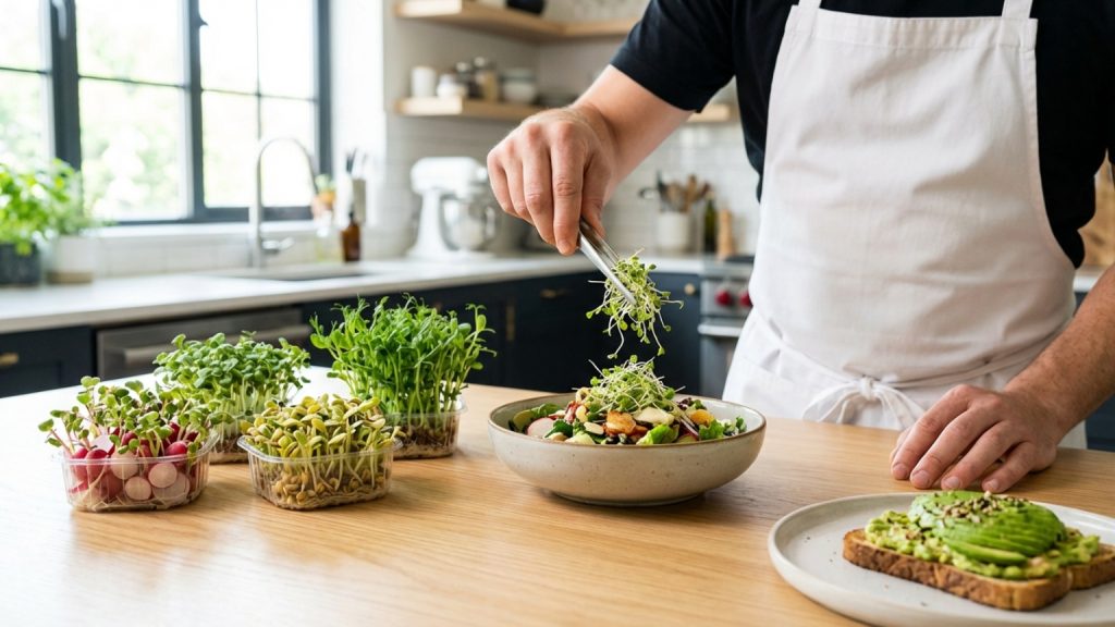 ¿Qué son los brotes vivos gourmet y cómo usarlos en tu cocina?