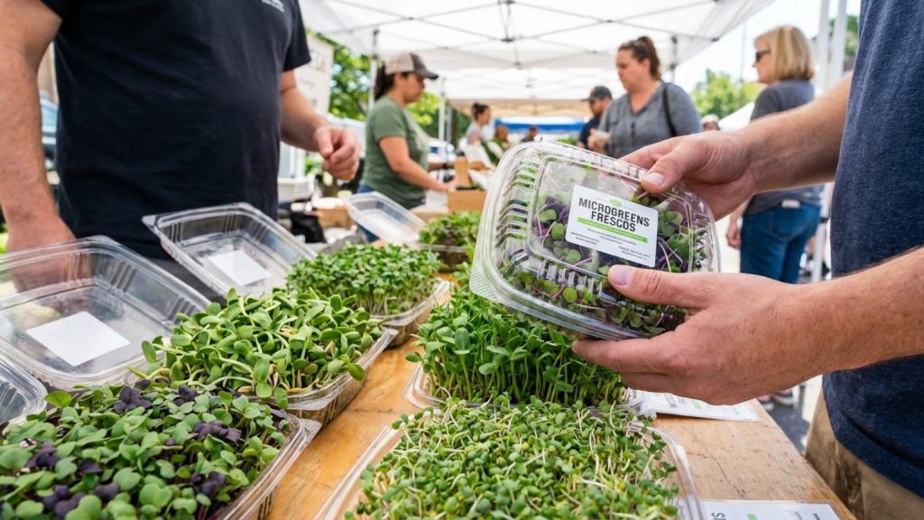 ¿Cómo elegir al comprar microgreens para tu cocina?