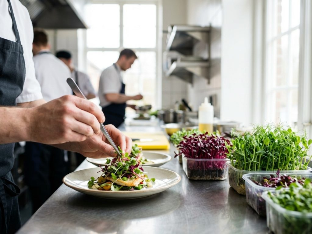 Microgreens para hostelería: eleva tus platos