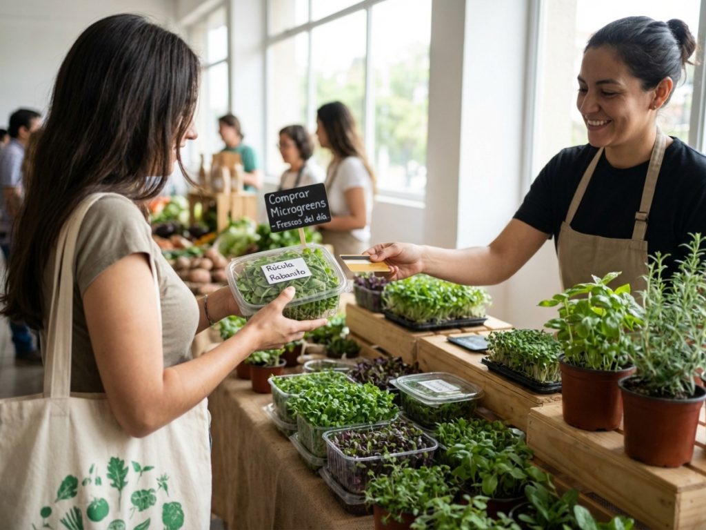 ¿Buscas dónde comprar microgreens frescos?