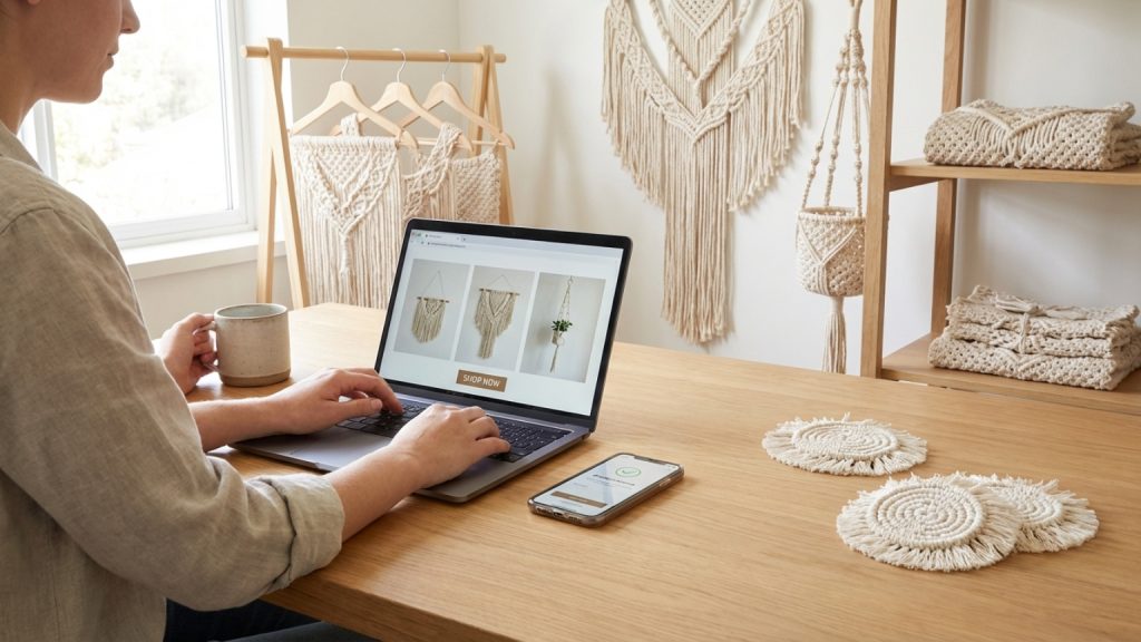 ¿Cómo funciona una tienda macrame online y qué puedes encontrar?