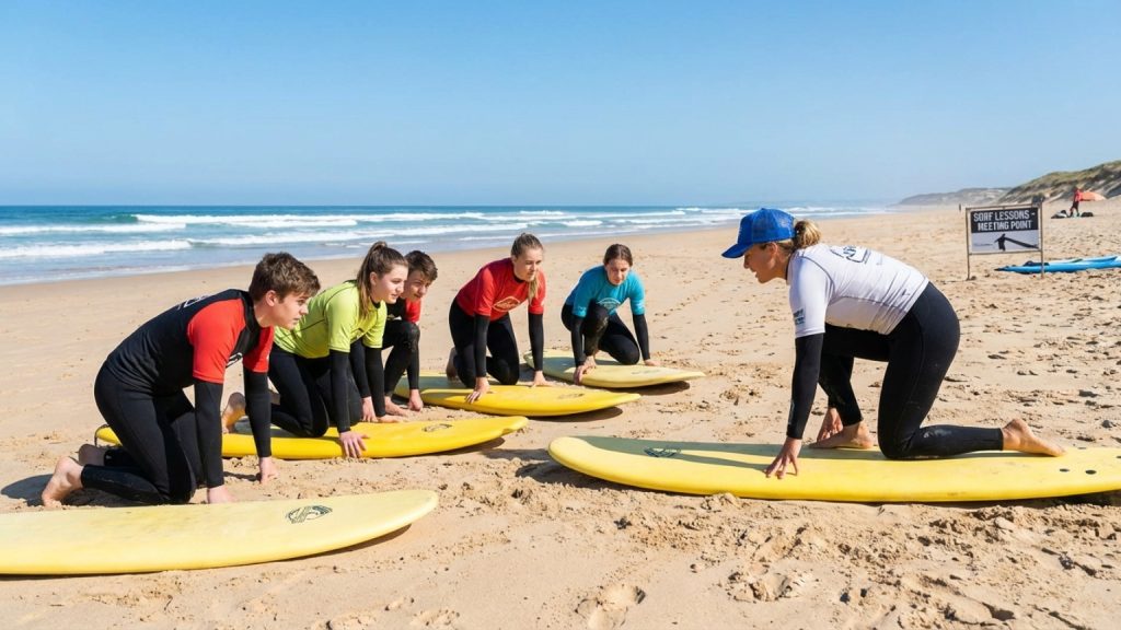 What are surf lessons?