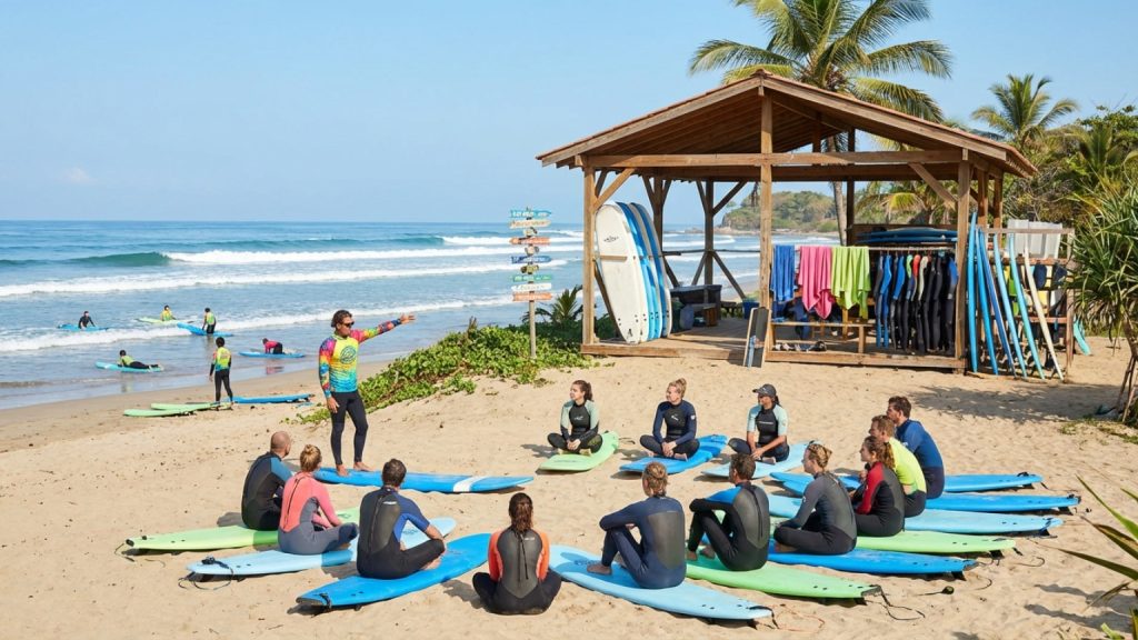 What is a surf camp and how does it help you learn to surf?