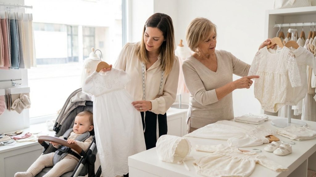 ¿Qué considerar al buscar trajes de bautizo para bebé?
