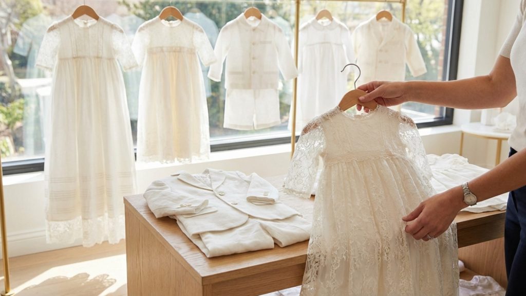 ¿Cómo elegir los trajes de bautizo para bebé perfectos?
