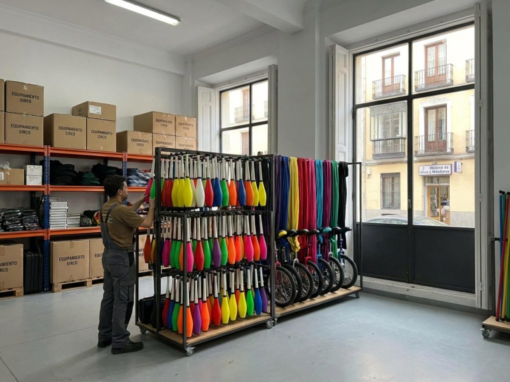 Encuentra tu equipamiento de circo en España