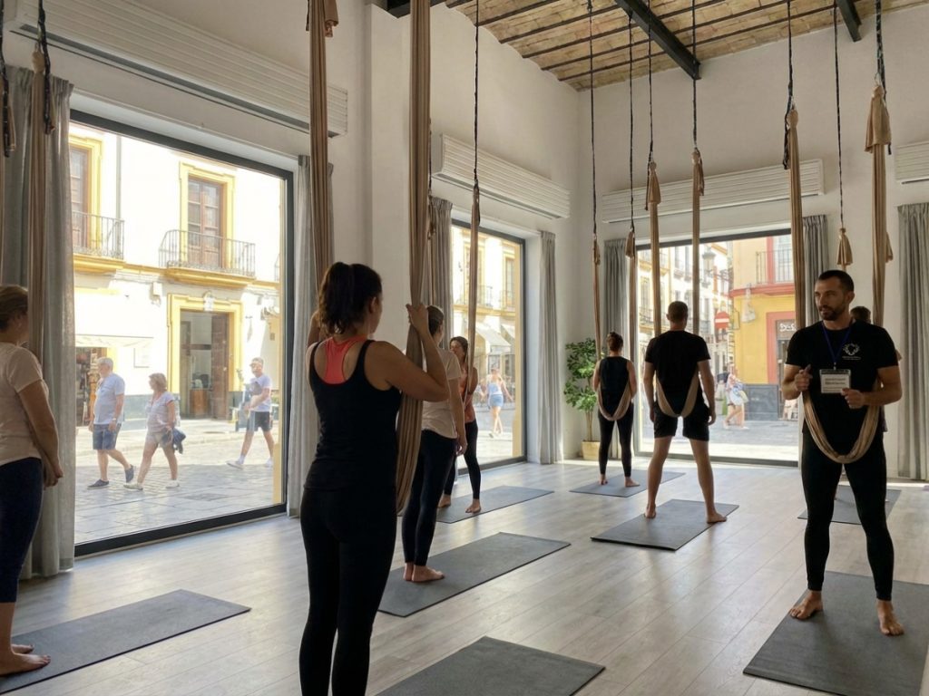 Descubre el Aerial Yoga Profesional en España