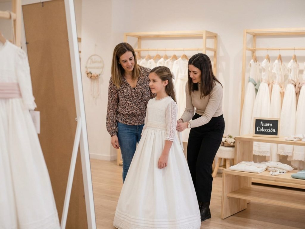 Descubre nuestra colección de vestidos de comunión para niña