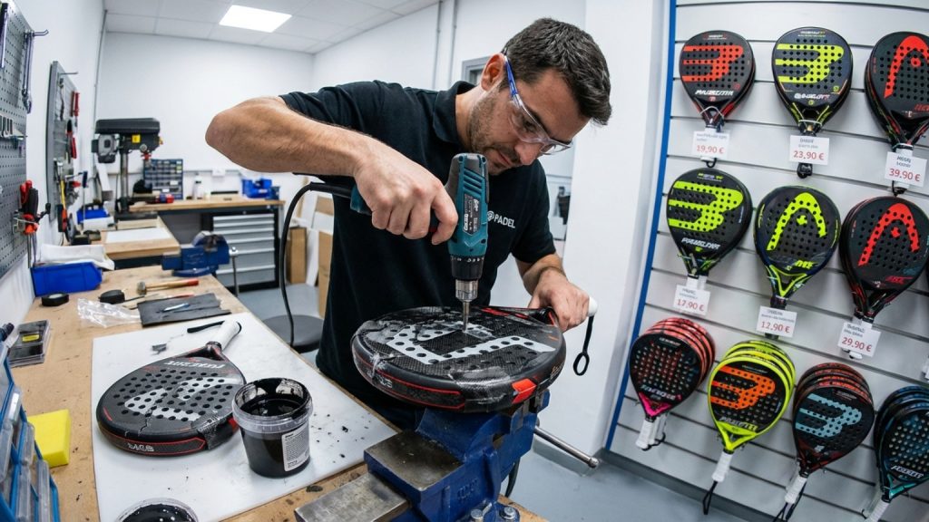 ¿Conviene reparar una pala de pádel dañada o es mejor comprar una nueva?