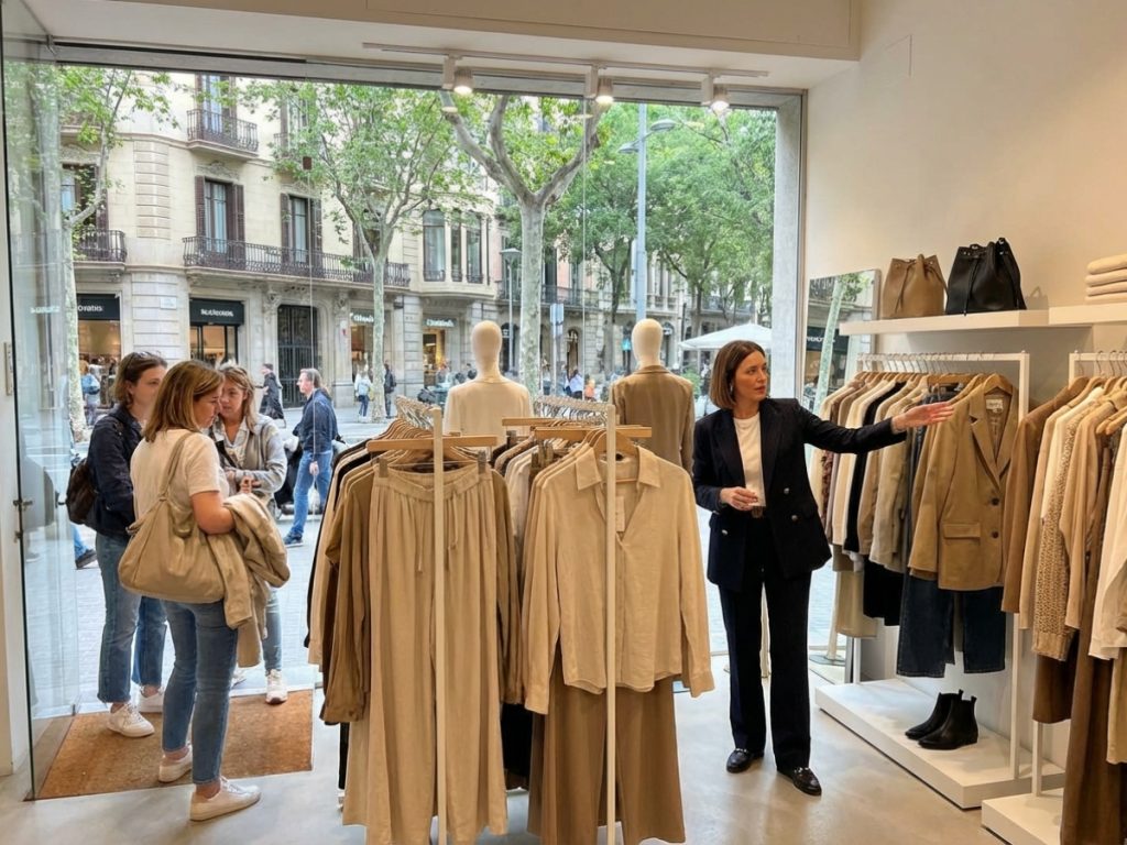 Descubre la última moda mujer en Barcelona