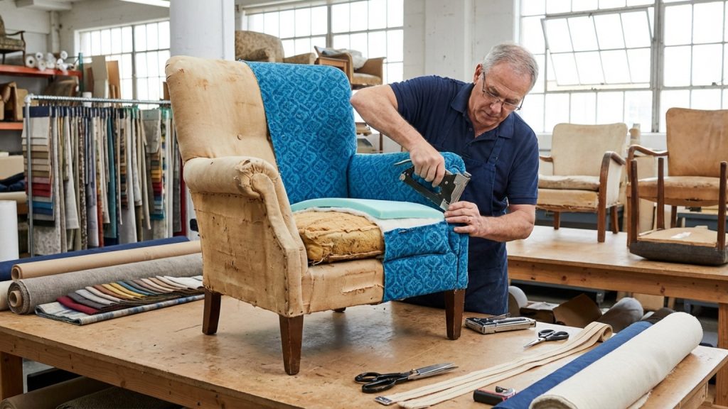 ¿Qué es la tapicería y cómo puede dar nueva vida a sus muebles?