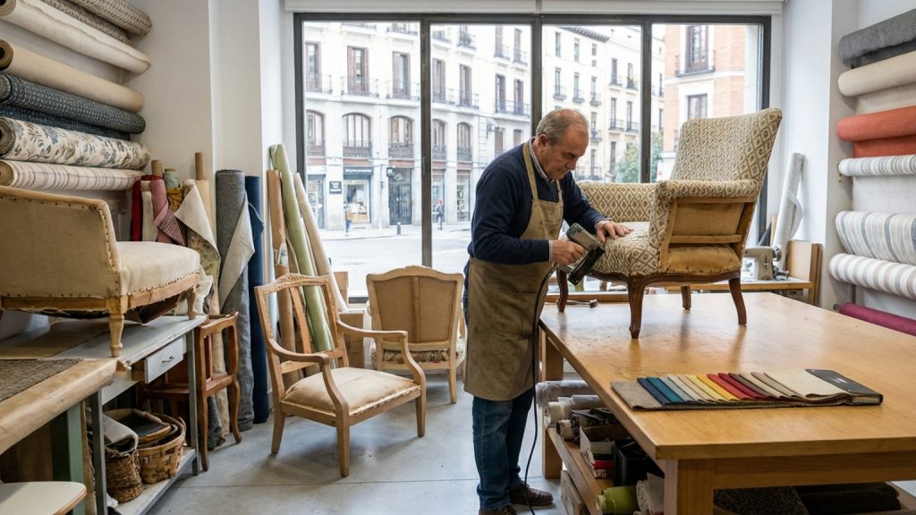 ¿Qué es la tapicería en Madrid y cómo puede transformar sus muebles?