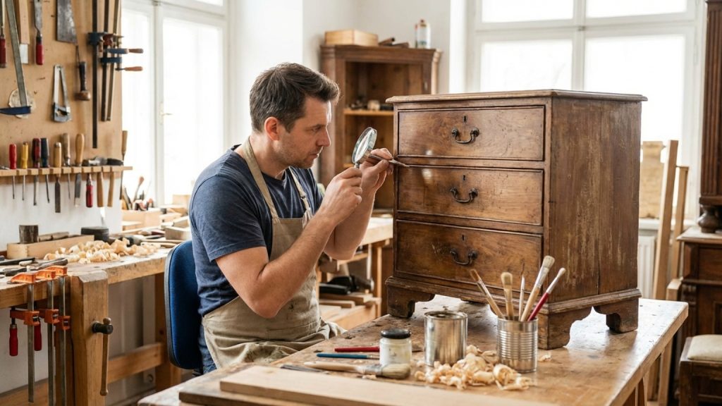 ¿Qué es un restaurador de muebles antiguos y por qué es tan importante?
