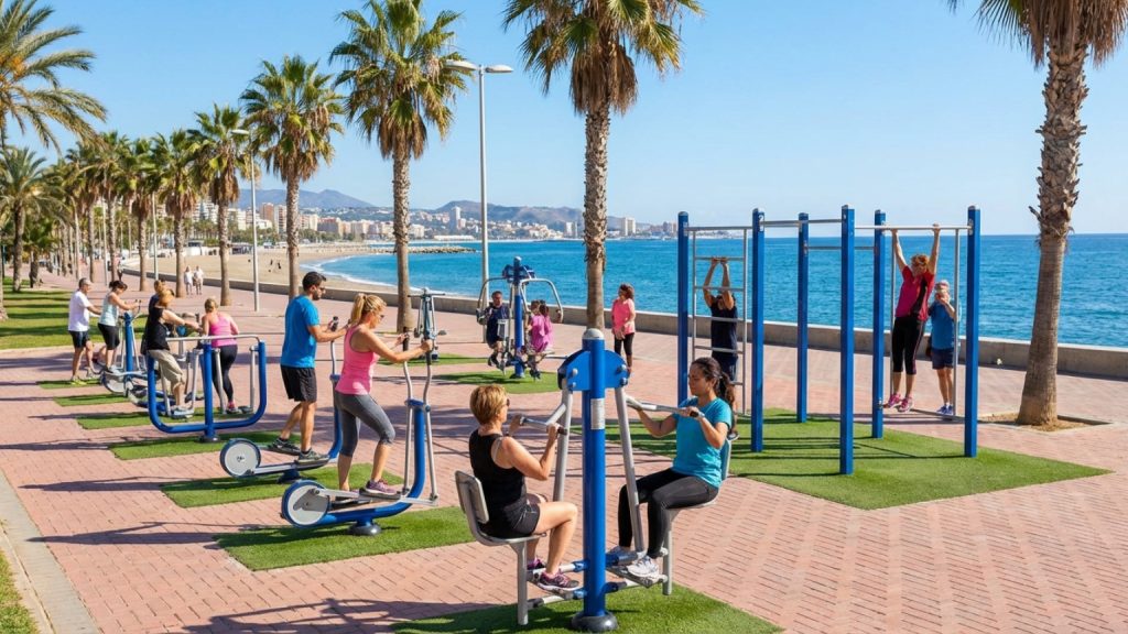 ¿Qué es un gimnasio al aire libre y cómo funciona en Málaga?