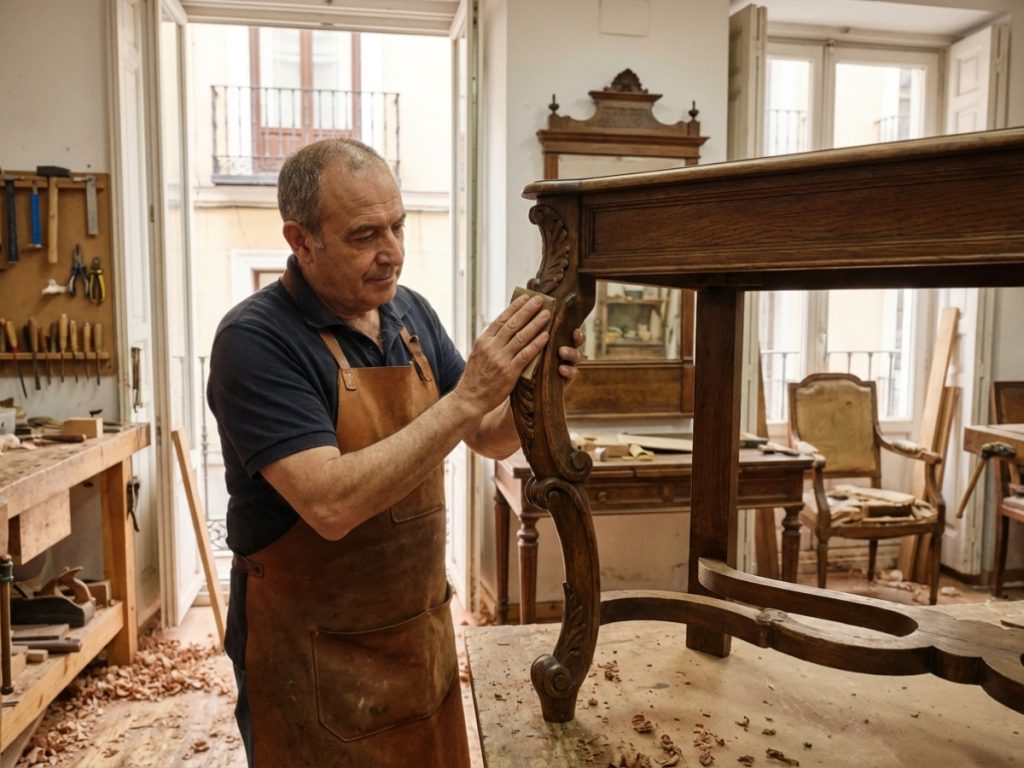 Expertos en restauración de muebles antiguos en Madrid