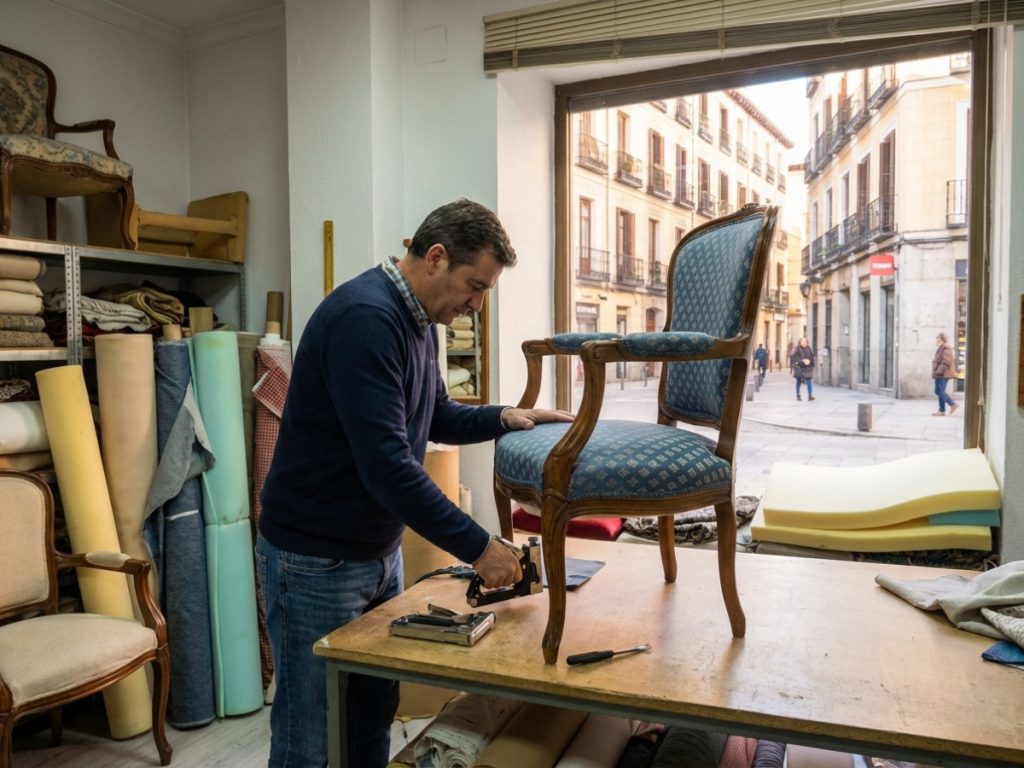 Tapizar Sillas en Madrid: Restauración Experta