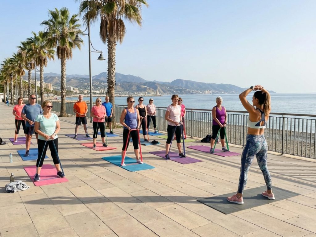 Descubre tus clases deportivas en grupo en Málaga