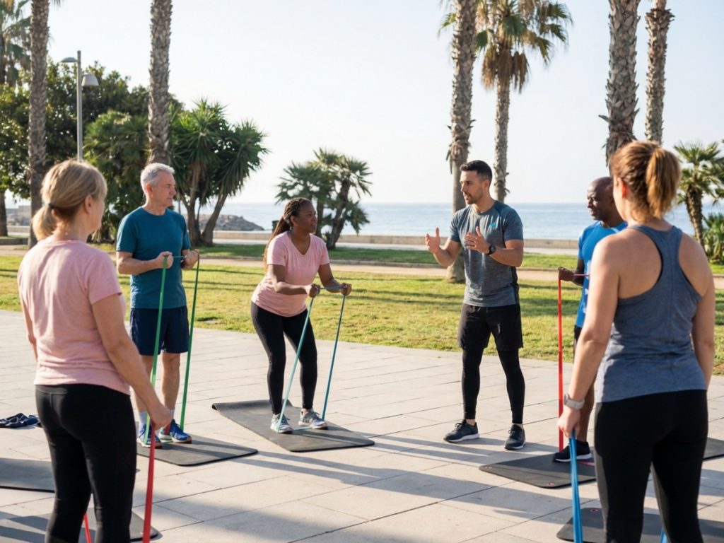 Entrenamiento en grupo en Málaga para todos los niveles