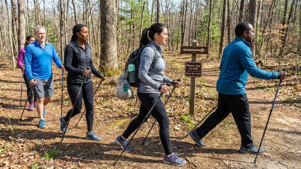 ¿Qué es el nordic walking sostenible y por qué nos importa?
