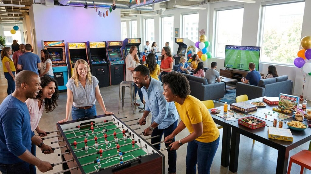 ¿Qué es una sala de eventos con juegos y cómo puede mejorar tu celebración?
